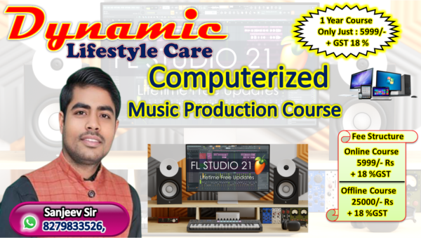 Music Production Course (FL Studio) – (Online & Offline)