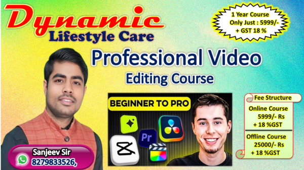 Professional Video Editing Course ( Online & Offline )